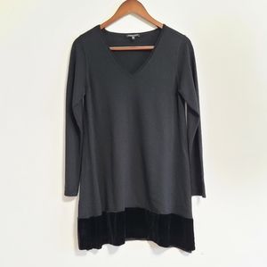 Eileen fisher long line merino wool sweater